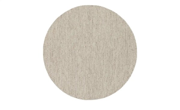 Naturteppich  Hygge ¦ beige ¦ Wolle Ø: 160