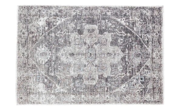 Tom Tailor Teppich  Funky Orient Tabriz ¦ grau ¦ Baumwolle