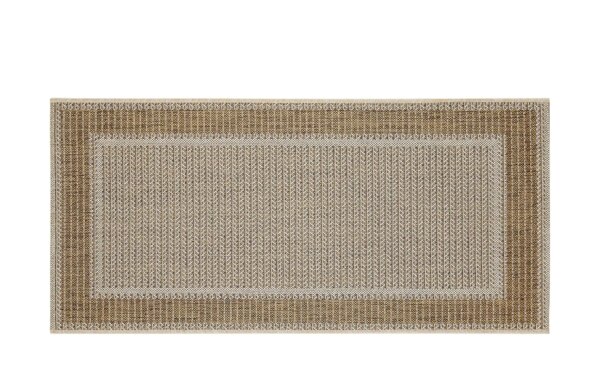 In- & Outdoor Teppich  Nizza ¦ beige ¦ Synthetische Fasern ¦ Maße (cm): B: 67