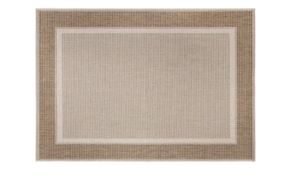 In- & Outdoor Teppich  Nizza ¦ beige ¦ Synthetische Fasern ¦ Maße (cm): B: 133