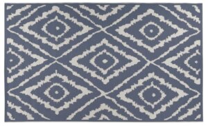 Tom Tailor In-und Outdoor-Teppich  Garden Pattern ¦ blau ¦ Synthetische Fasern ¦ Maße (cm): B: 160 H: 0