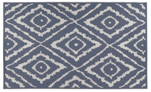 Tom Tailor In-und Outdoor-Teppich  Garden Pattern ¦ blau ¦ Synthetische Fasern ¦ Maße (cm): B: 123 H: 0