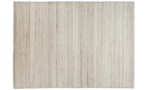 THEKO Wollteppich  Royal Berber ¦ beige ¦ Wolle ¦ Maße (cm): B: 70 H: 1