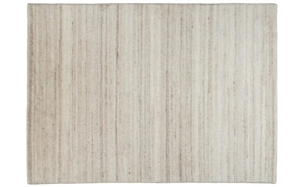 THEKO Wollteppich  Royal Berber ¦ beige ¦ Wolle ¦ Maße (cm): B: 70 H: 1