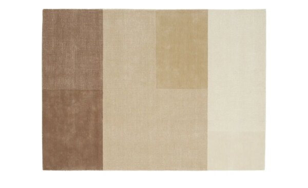 Handloom Teppich  Campi ¦ beige ¦ Viskose