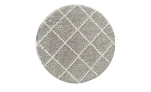 como Tuft-Teppich  Mesh ¦ silber ¦ Synthetische Fasern ¦ Maße (cm): H: 2