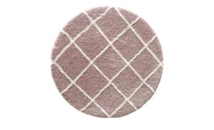 como Tuft-Teppich  Mesh ¦ rosa/pink ¦ Synthetische Fasern ¦ Maße (cm): H: 2