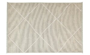 SANSIBAR Sylt Teppich  Braderup ¦ beige ¦ Wolle ¦ Maße (cm): B: 80 H: 0