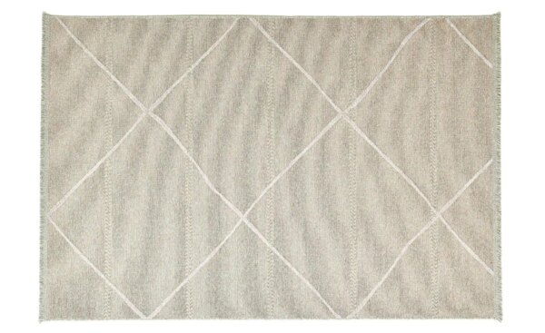 SANSIBAR Sylt Teppich  Braderup ¦ beige ¦ Wolle ¦ Maße (cm): B: 80 H: 0