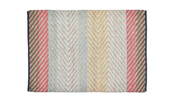 Tom Tailor Teppich  Smooth Comfort Stripe ¦ beige ¦ Jute ¦ Maße (cm): B: 65 H: 0