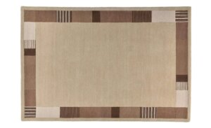 THEKO Wollteppich  Royal Nepali ¦ beige ¦ Wolle ¦ Maße (cm): B: 70 H: 1