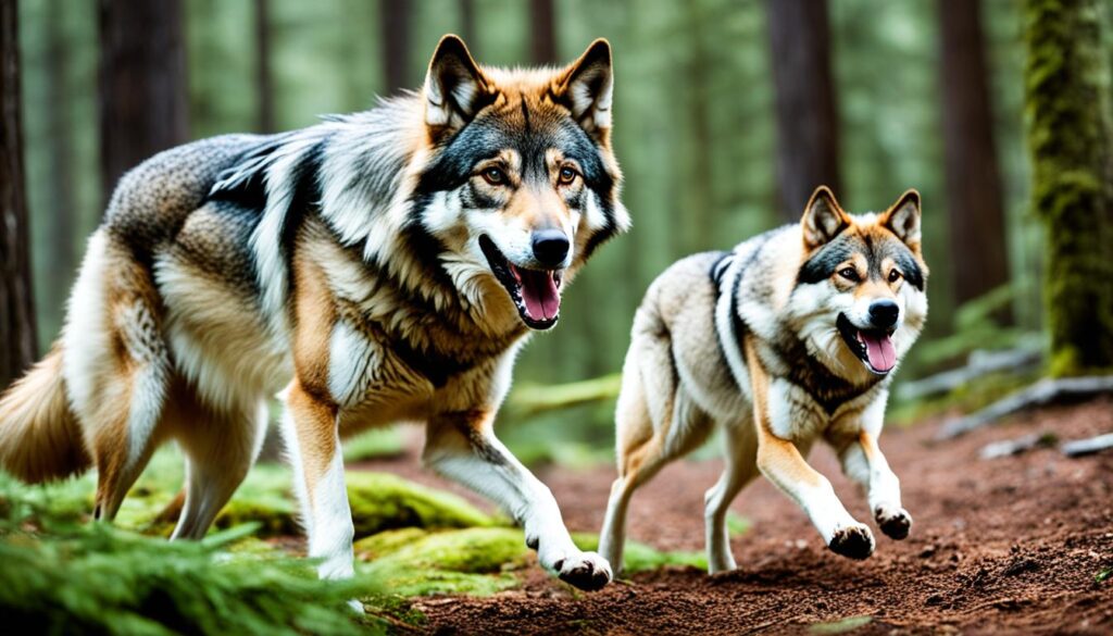 Wolfsgewohnheiten und Hundeinstinkte